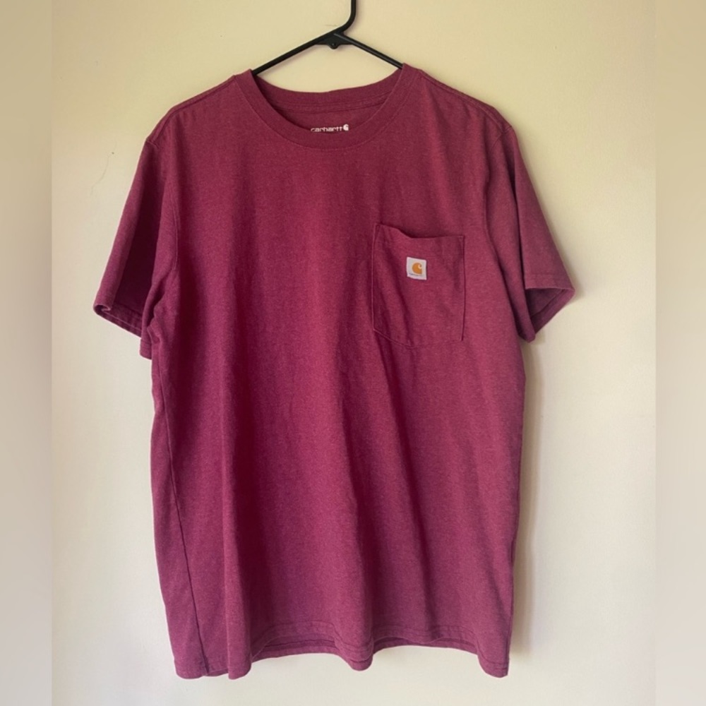 Carhartt Short Sleeve Crew Neck Loose Fit T-Shirt with Pocket Women’s Size XL